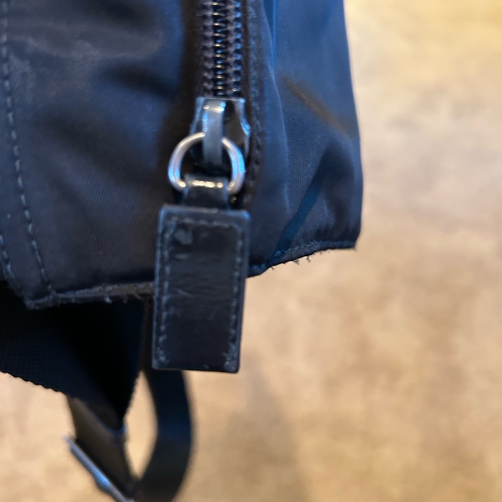 Prada - Authentic - Nylon/Canvas Messenger Crossbody -black - Picture 9 of 14